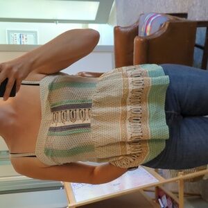 Anthropologie light top in silk